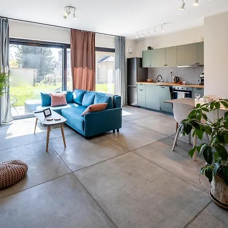 アパート Zakatek Z Ogrodkiem I Miejscem W Garazu Podziemnym